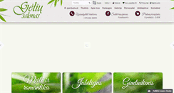 Desktop Screenshot of geliusalonas.lt
